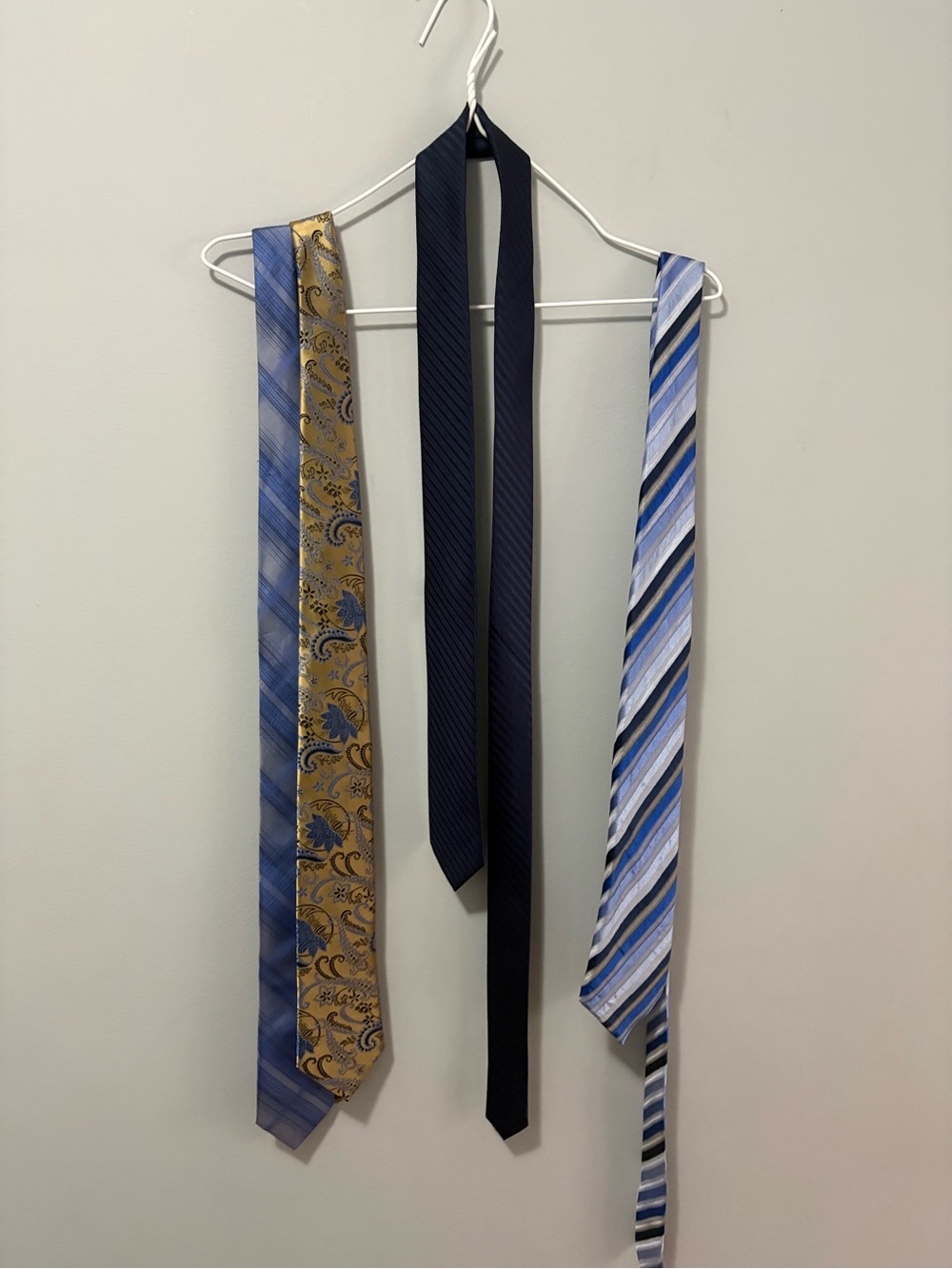 Men's Blue Neckties Set - Classic Professional Style